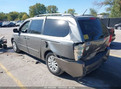 2011 KIA SEDONA LX Silver  Gasoline KNDMG4C75B6364752 photo #4