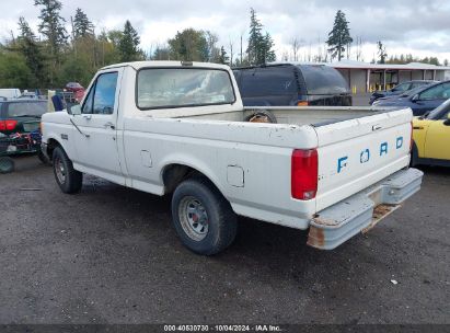 1990 FORD F150 White  Gasoline 2FTDF15Y5LCA73284 photo #4