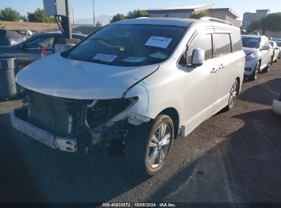 2012 NISSAN QUEST LE White  Gasoline JN8AE2KP3C9037785 photo #3