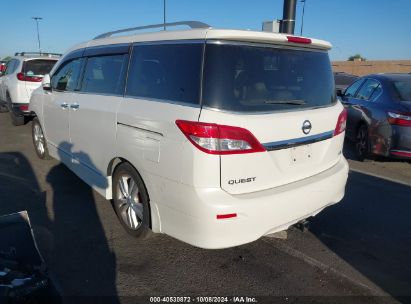 2012 NISSAN QUEST LE White  Gasoline JN8AE2KP3C9037785 photo #4