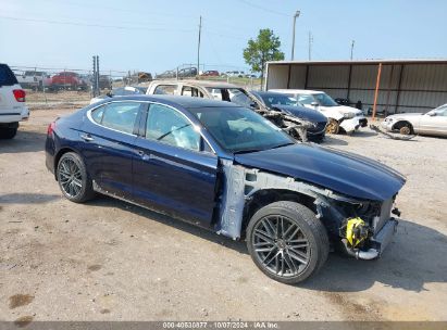 2019 GENESIS G70 2.0T ADVANCED Blue  Gasoline KMTG34LA8KU031852 photo #1