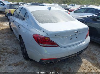 2020 GENESIS G70 3.3T RWD Pewter  Gasoline KMTG34LE7LU056505 photo #4