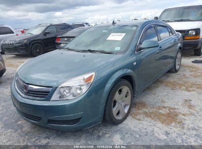 2009 SATURN AURA XE Green  Gasoline 1G8ZS57B39F101138 photo #3