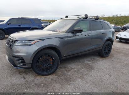 2019 LAND ROVER RANGE ROVER VELAR P250 R-DYNAMIC SE Gray  Gasoline SALYL2EX7KA208538 photo #3