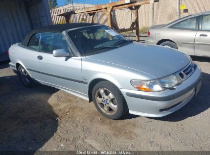 2001 SAAB 9-3 SE Silver  Gasoline YS3DF78K217002624 photo #1