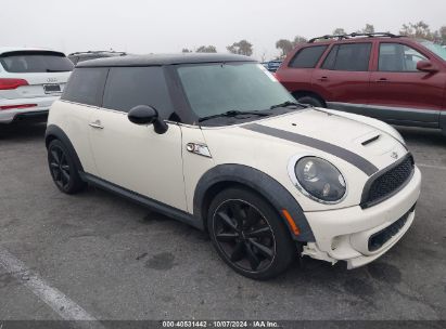 2012 MINI COOPER S Cream  Gasoline WMWSV3C50CT385627 photo #1