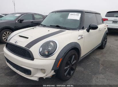 2012 MINI COOPER S Cream  Gasoline WMWSV3C50CT385627 photo #3