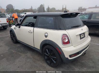 2012 MINI COOPER S Cream  Gasoline WMWSV3C50CT385627 photo #4