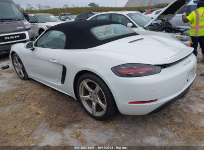 2019 PORSCHE 718 BOXSTER White  Gasoline WP0CA2A82KS211041 photo #4