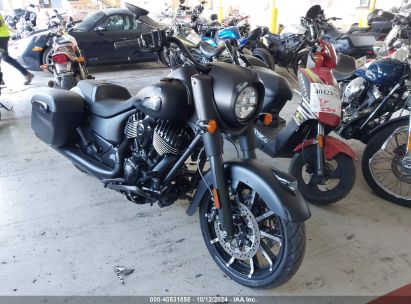 2024 INDIAN MOTORCYCLE CO. SPRINGFIELD DARK HORSE Black  Gasoline 56KTJDBBXR3423707 photo #1