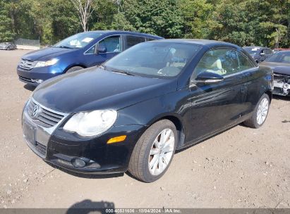 2011 VOLKSWAGEN EOS KOMFORT Black  Gasoline WVWBA7AH1BV000386 photo #3