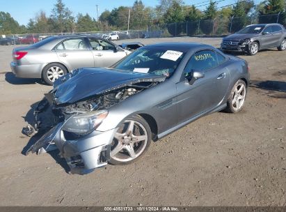 2016 MERCEDES-BENZ SLK 300 Gray  Gasoline WDDPK3JA0GF122906 photo #3