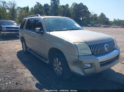 2006 MERCURY MOUNTAINEER LUXURY Gold  Gasoline 4M2EU37806ZJ05594 photo #1