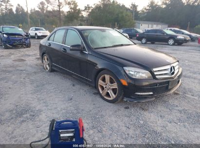 2011 MERCEDES-BENZ C 300 LUXURY 4MATIC/SPORT 4MATIC Black  Gasoline WDDGF8BBXBR159610 photo #1