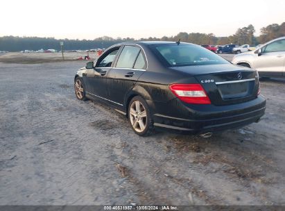 2011 MERCEDES-BENZ C 300 LUXURY 4MATIC/SPORT 4MATIC Black  Gasoline WDDGF8BBXBR159610 photo #4