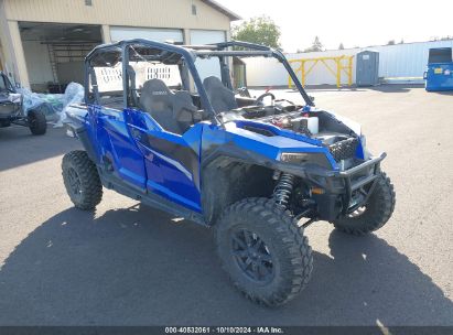 2024 POLARIS GENERAL XP 4 1000 ULTIMATE Blue  Gasoline 3NSGMK992RH370738 photo #1