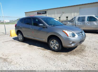 2014 NISSAN ROGUE SELECT S Gray  Gasoline JN8AS5MT3EW601413 photo #1