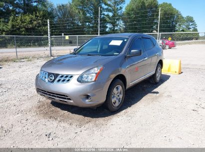 2014 NISSAN ROGUE SELECT S Gray  Gasoline JN8AS5MT3EW601413 photo #3