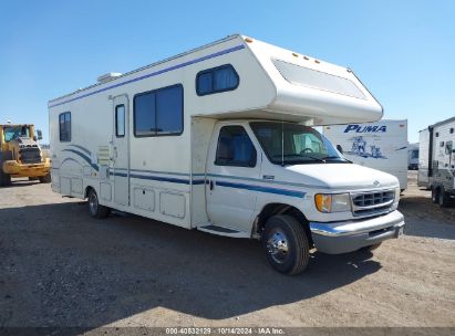 1998 FORD ECONOLINE E450 SUPER DUTY CUTWY  RV White  Gasoline 1FDXE40S1WHA26315 photo #1