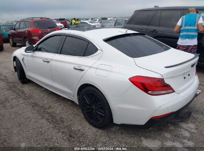 2020 GENESIS G70 2.0T RWD White  Gasoline KMTG34LA5LU063644 photo #4