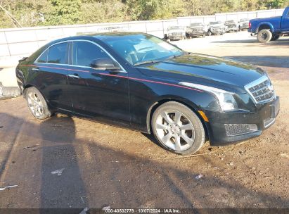 2014 CADILLAC ATS LUXURY Black  Gasoline 1G6AB5SA3E0106597 photo #1