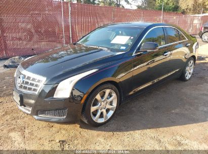 2014 CADILLAC ATS LUXURY Black  Gasoline 1G6AB5SA3E0106597 photo #3