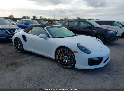 2017 PORSCHE 911 TURBO/TURBO S White  Gasoline WP0CD2A95HS178626 photo #1