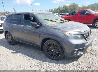 2020 HONDA PASSPORT AWD SPORT Gray  Gasoline 5FNYF8H26LB000435 photo #1