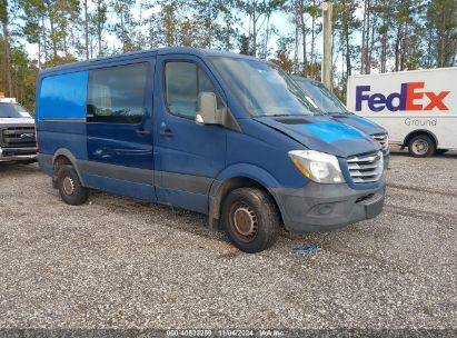 2018 FREIGHTLINER SPRINTER 2500 STANDARD ROOF V6 Blue  Diesel WDYPE7CD4JP615798 photo #1