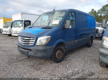 2018 FREIGHTLINER SPRINTER 2500 STANDARD ROOF V6 Blue  Diesel WDYPE7CD4JP615798 photo #3