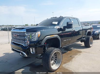 2020 GMC SIERRA 2500HD 4WD  STANDARD BED DENALI Black  Diesel 1GT49REY0LF118397 photo #3