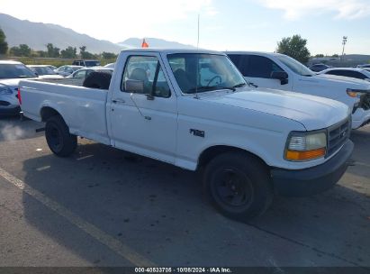 1996 FORD F150 White  Gasoline 1FTEF15N9TNA37568 photo #1