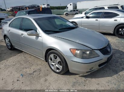 2005 ACURA RL 3.5 Silver  Gasoline JH4KB16555C003444 photo #1