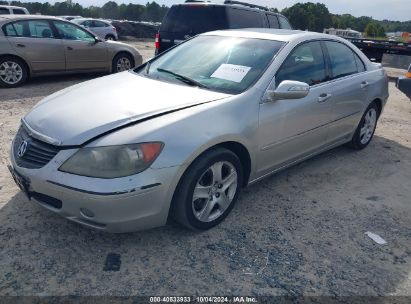 2005 ACURA RL 3.5 Silver  Gasoline JH4KB16555C003444 photo #3