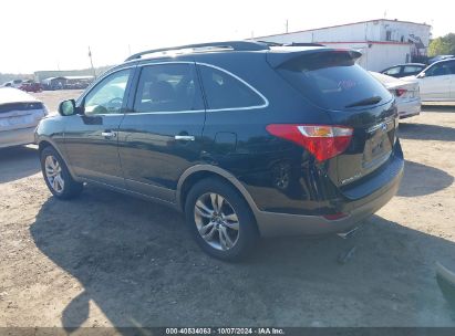 2012 HYUNDAI VERACRUZ LIMITED Black  Gasoline KM8NUDCCXCU191457 photo #4