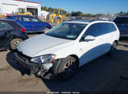 2016 VOLKSWAGEN GOLF SPORTWAGEN TSI LIMITED EDITION White  Gasoline 3VWC17AU3GM521755 photo #3