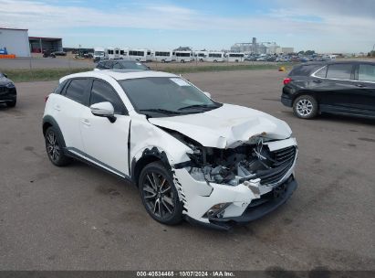 2016 MAZDA CX-3 GRAND TOURING White  Gasoline JM1DKBD75G0110115 photo #1