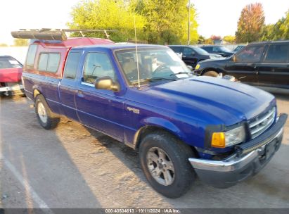 2003 FORD RANGER XLT Blue  Gasoline 1FTYR15E83PB32874 photo #1