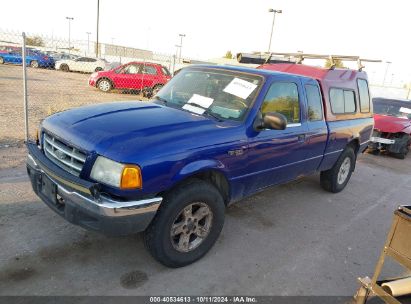 2003 FORD RANGER XLT Blue  Gasoline 1FTYR15E83PB32874 photo #3