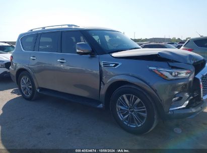 2020 INFINITI QX80 LUXE AWD Silver  Gasoline JN8AZ2NE0L9255553 photo #1