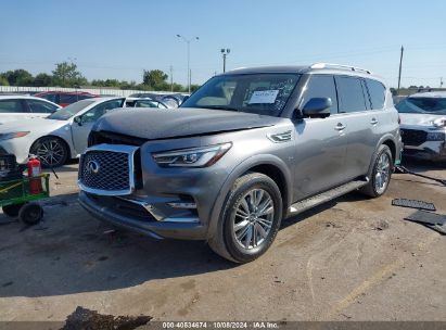 2020 INFINITI QX80 LUXE AWD Silver  Gasoline JN8AZ2NE0L9255553 photo #3