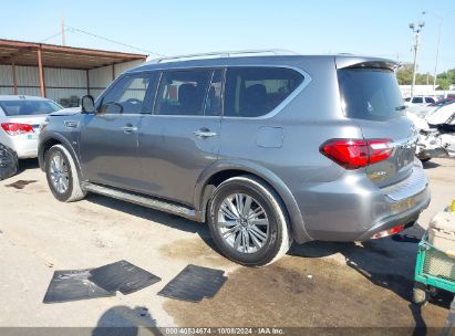 2020 INFINITI QX80 LUXE AWD Silver  Gasoline JN8AZ2NE0L9255553 photo #4