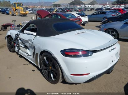 2017 PORSCHE 718 BOXSTER S White  Gasoline WP0CB2A84HS241566 photo #4