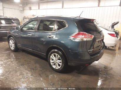 2016 NISSAN ROGUE S/SL/SV Blue  Gasoline 5N1AT2MNXGC760390 photo #4