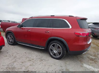 2020 MERCEDES-BENZ GLS 450 4MATIC Burgundy  Gasoline 4JGFF5KE2LA268203 photo #4