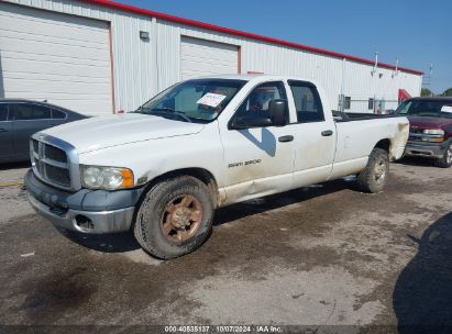 2005 DODGE RAM 2500 ST White  Gasoline 3D7KR28D65G856896 photo #3