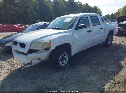 2007 MITSUBISHI RAIDER LS White  Gasoline 1Z7HC28K67S174377 photo #3