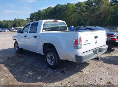 2007 MITSUBISHI RAIDER LS White  Gasoline 1Z7HC28K67S174377 photo #4