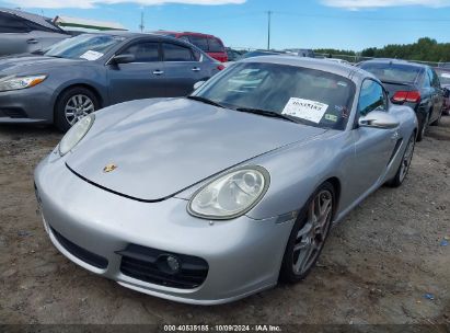 2007 PORSCHE CAYMAN S Silver  Gasoline WP0AB298X7U780823 photo #3