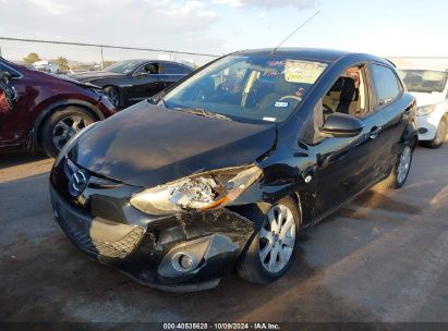 2014 MAZDA MAZDA2 TOURING Black  Gasoline JM1DE1LYXE0177074 photo #3